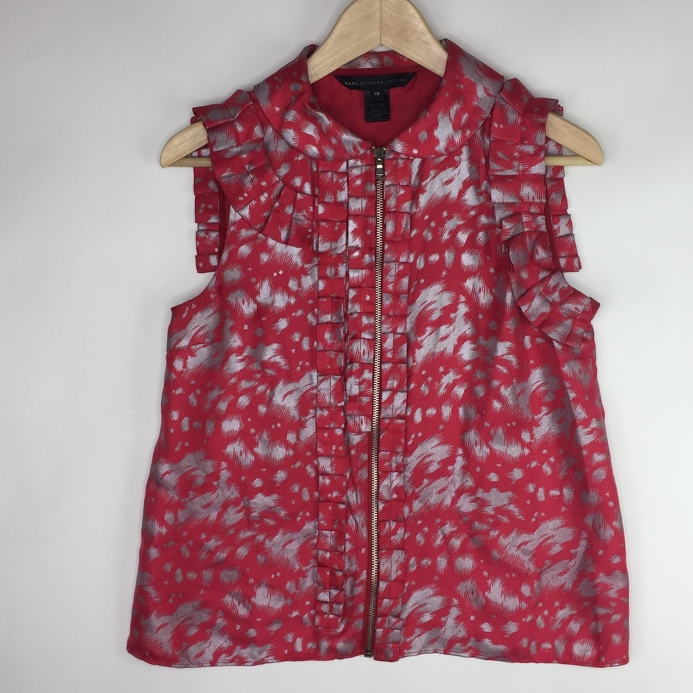 Marc by Marc Jacob Silk Top Xs